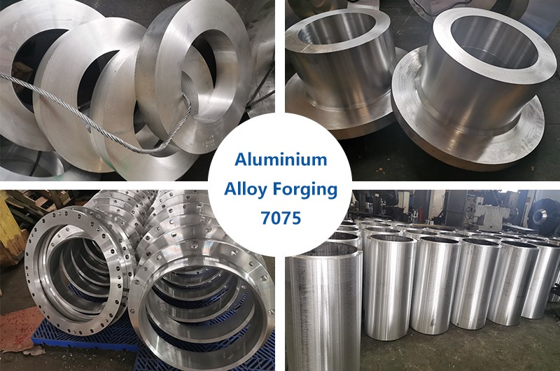 Aluminum alloy forging 7075